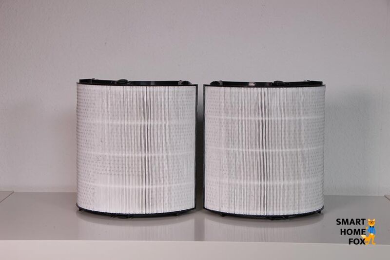 Использованный HEPA-фильтр от очистителя воздуха Dyson Purifier Cool Formaldehyde TP09.